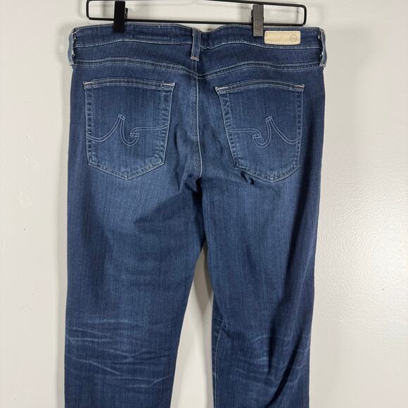 Adriano Goldschmied Women's Mid Rise The Prime Crop Skinny Jeans Dark Wash 31 - Picture 5 of 9